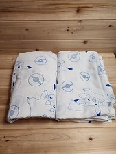Pokemon Northwest Co Twin Sheet Set Polyester Fitted  Flat Sheet No Pillowcase