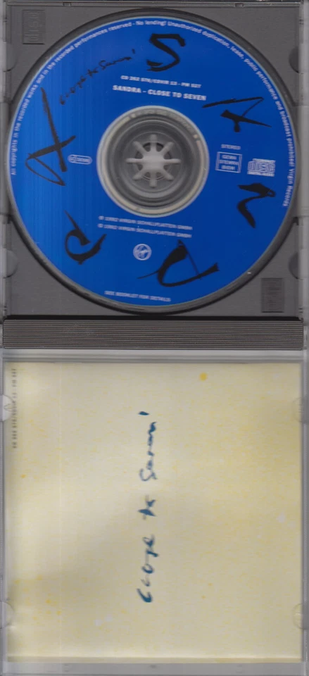 Sandra - Close To Seven (CD) - Bild 3 von 3