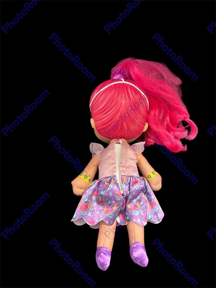 FISHER-PRICE Shimmer & Shine Genie 12” MUÑECO DE PELUCHE BRILLANTE habla canta FUNCIONA Foto 4 de 4