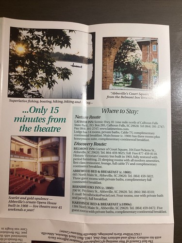 Vintage Abbeville County Brochure In South Carolina B46 - Picture 12 of 16