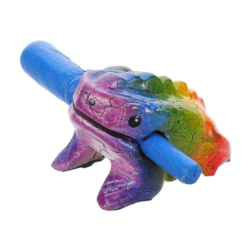 Solid Wood Toad Travel Frog Musical Instrument Noise Maker - 第 1/12 張圖片