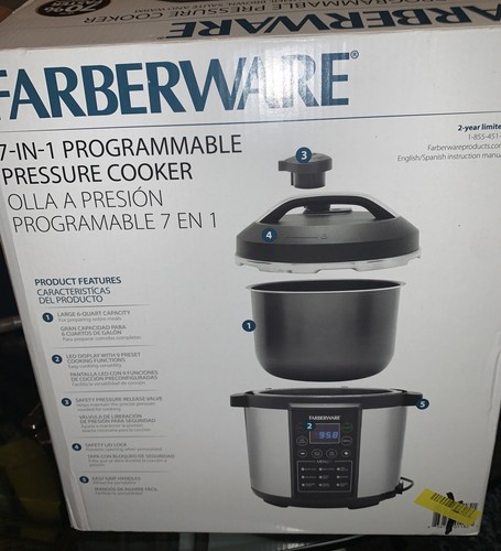 farberware 7 in 1 pressure cooker instructions