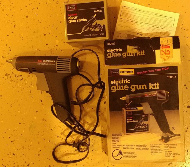 Sears Craftsman Cordless Electric Glue Gun 80548 for sale online | eBay