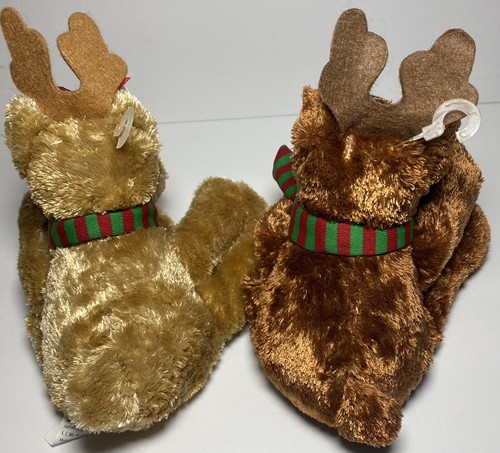 Hallmark Rodney & Rhonda Reindeer Kissing Plush Christmas Magnetic - Picture 9 of 10