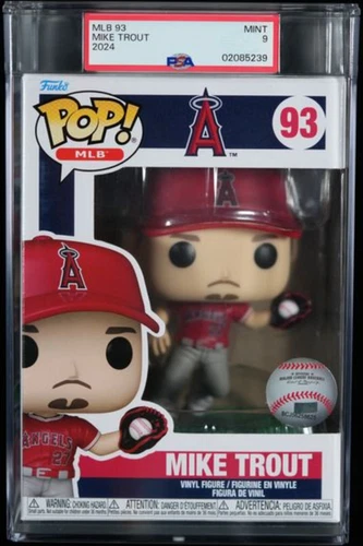 Mike Trout MLB 93 Funko Pop! PSA 9 MINT