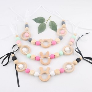 wooden baby chew toys