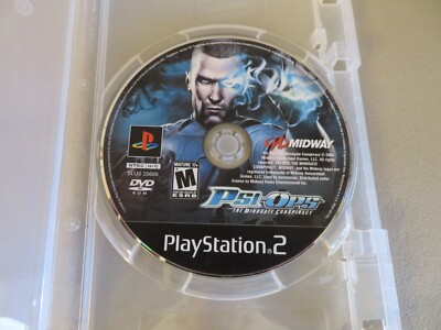 Sony PlayStation 2 PS2 Game PSI-OPS Tested Works No Manual