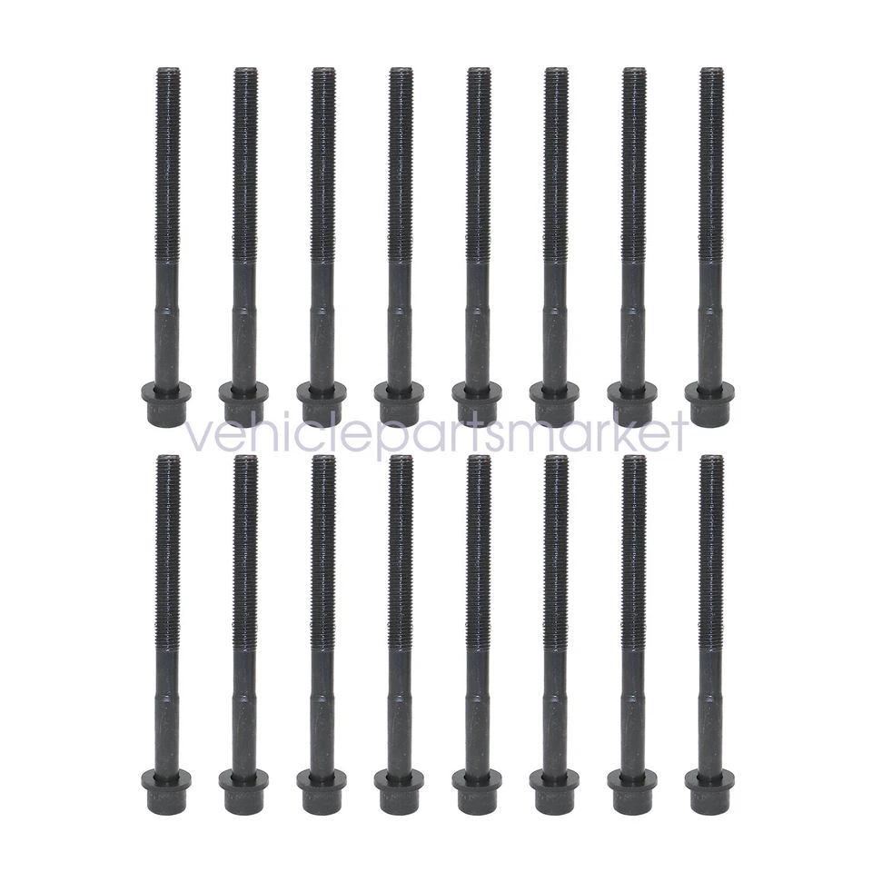 10 Pcs Head Bolt Kit Fit 2005-2014 Toyota 4Runner Tundra Tacoma Avalon - Image 2 of 4