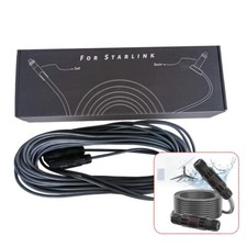 For Starlink Satellite V2 Rectangular Dish to Router 75 ft Cable Extension Kit