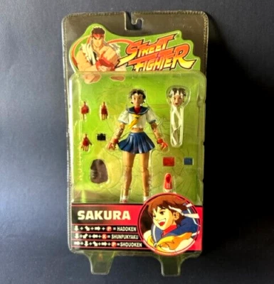 STREETFIGHTER 15th Anniversary Series 3 SAKURA 14cm PVC action-figure Sota - Imagen 1 de 3