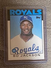 💥1986 Topps Traded Bo Jackson Kansas City Royals #50T Baseball Card Rookie