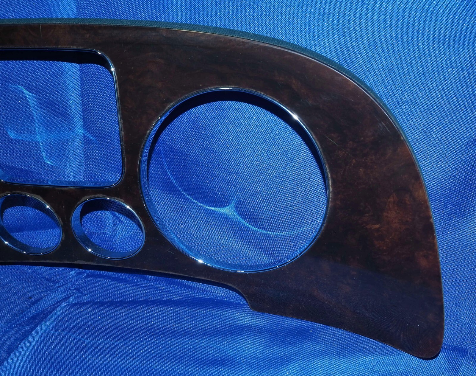 2003-2012 Bentley Flying Spur GT GTC Dash Gauge Cluster Wood Trim Bezel OEM