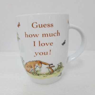 Konitz Porcelain Coffee Tea Mug Guess How Much I Love You Germany Bunny 2008