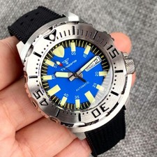 42mm Tandorio Sapphire Crystal Men Automatic Watch NH36A 200M Monster Luminous