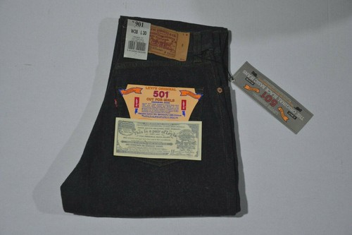 Jeans Levi's 901 moello donna nero fumo vita alta modello vita alta (501) |  eBay