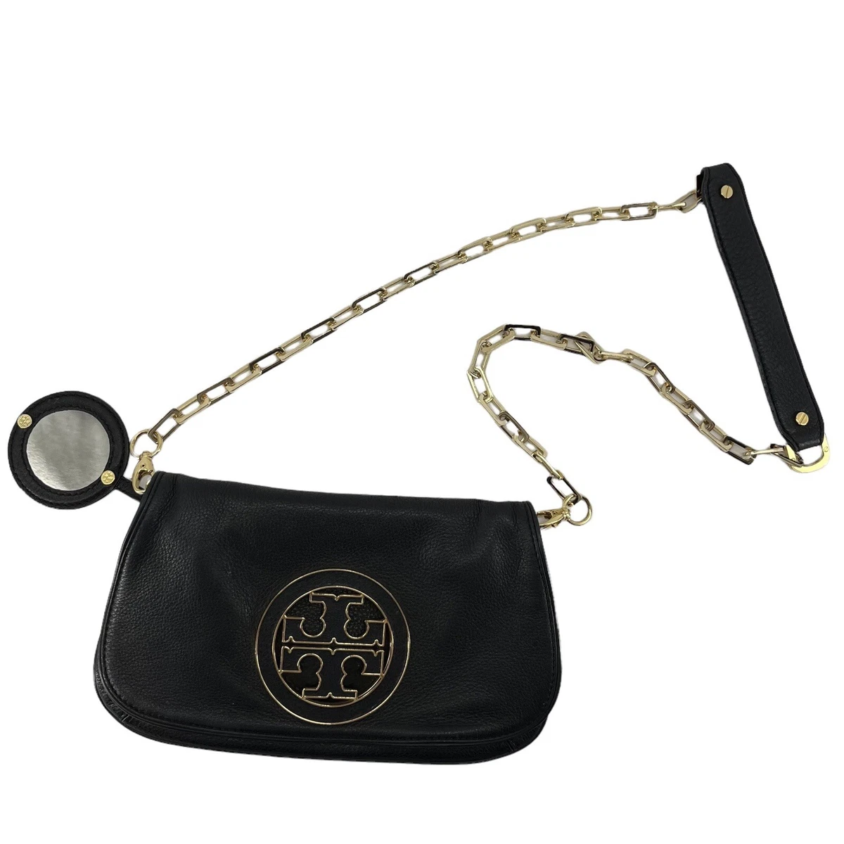 Tory Burch, Bags, Tory Burch Reva Gold Sling Bag