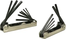 Eklind Metric Hex SAE Fold Up Wrench Key Set 26160 16pc 5/64-1/4 inch 1.5-6mm