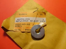 NOS NEW OEM KAWASAKI KX420 KX400 KX500 KX250 CABLE ADJUSTER LOCK NUT 46056-006