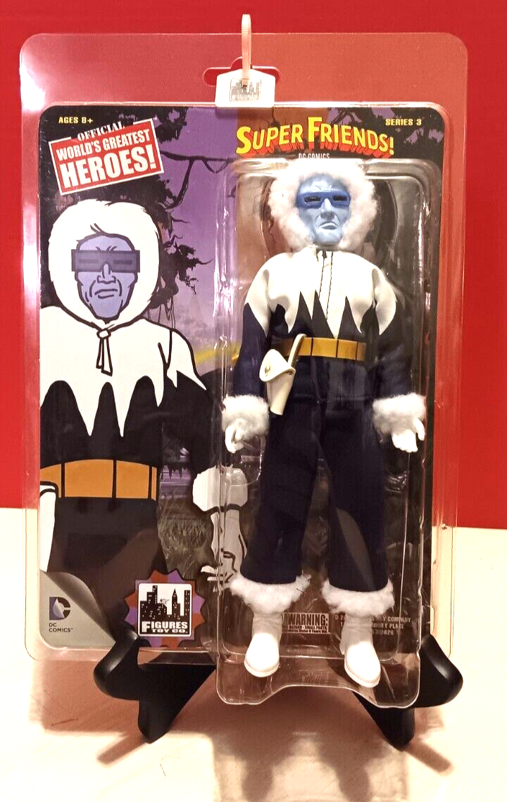 FIGURES TOY COMPANY SUPER FRIENDS HEROES "CAPTAIN COLD" ACTION FIGURE 8
