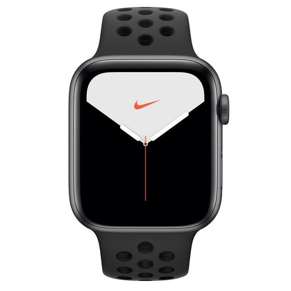 Apple Watch Series 5 Nike Gray Aluminum (GPS + Cellular) 44mm *New, Sealed - Image 2 of 4