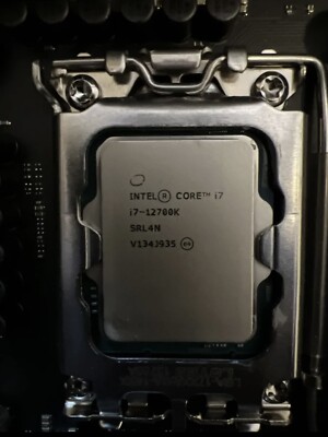 Intel Core i7-12700K Processor (5 GHz, 12 Cores, FCLGA1700) Tray -...