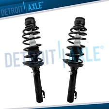 Both Front Struts w/ Coil Spring Assembly for Volkswagen Beetle Golf Jetta City