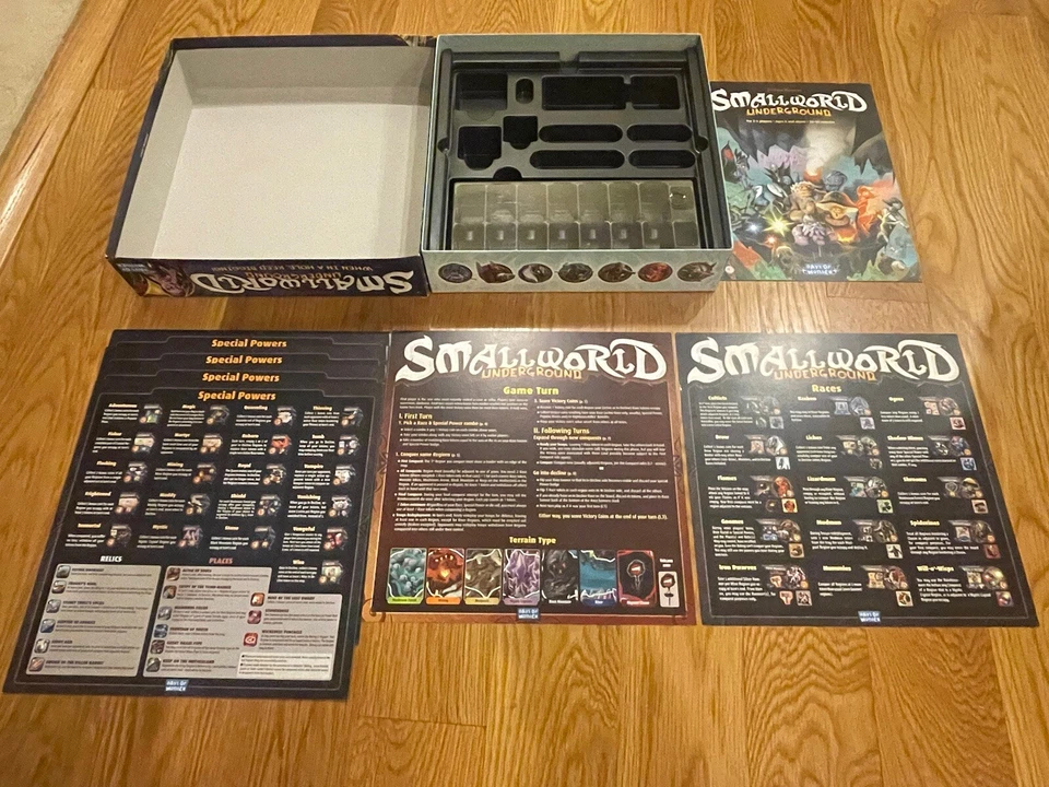 Lot 2 Board Games - Small World 99% Complete & Small World Underground Unpunched - Image 4 of 4