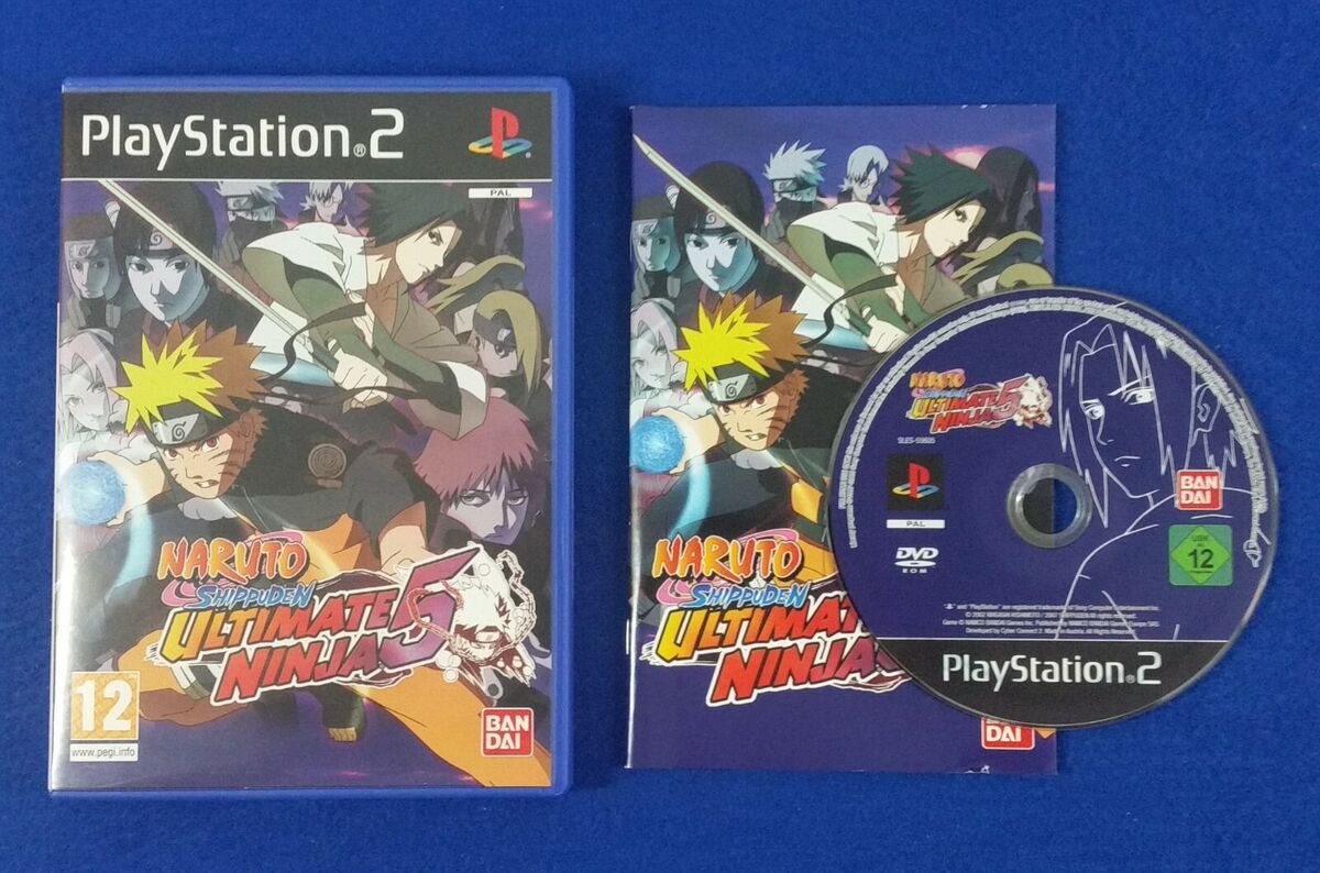 Naruto Shippuden Ultimate Ninja 5 Sony Playstation 2 PS2 Pal UK English NI