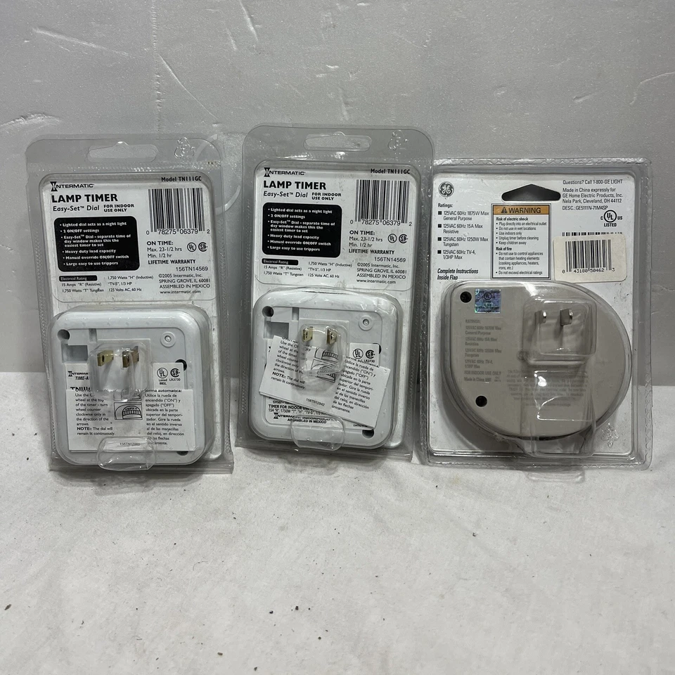 3 Intermatic/GE灯/随机度假计时器 — 第 2/2 张图片