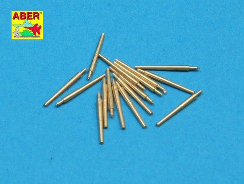 Aber 1:350 Set of 16 pcs 102 mm Type BL Mk.IX Barrels for Royal Navy SL-033* - 第 1/1 張圖片