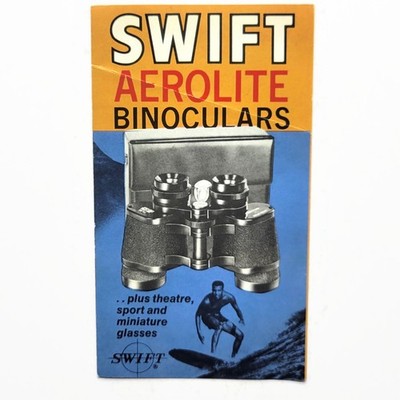 Vintage 1974 Aerolite Binoculars Ad Advertising Brochure Catalog Manual