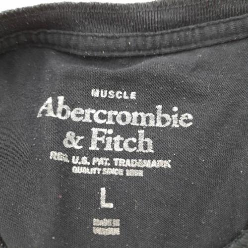 Camiseta para hombre Abercrombie & Fitch L azul 100 % otra básica - Imagen 6 de 6