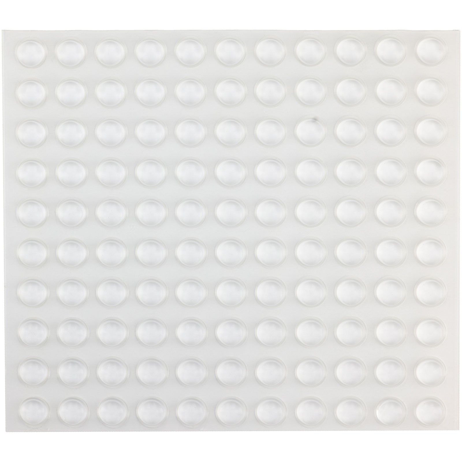 R-TECH PU Round Protective Feet Ø11.1 x 5.0 - Clear - Sheet 110
