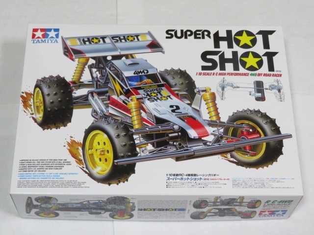 F/S Tamiya Super Hot Shot 1/10 Electric 4WD RC Racing Buggy 2012 Model