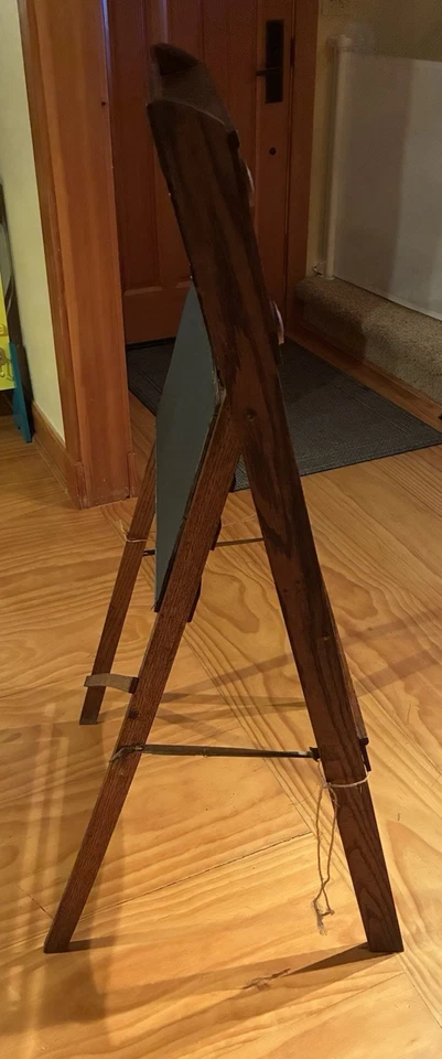 Escritorio de arte industrial Lewis E. Myers Chautauqua 1913 vintage Foto 4 de 4