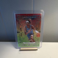 2022-23 Panini Obsidian RC Ousmane Dieng #166 Electric Neon Flood /75 Thunder