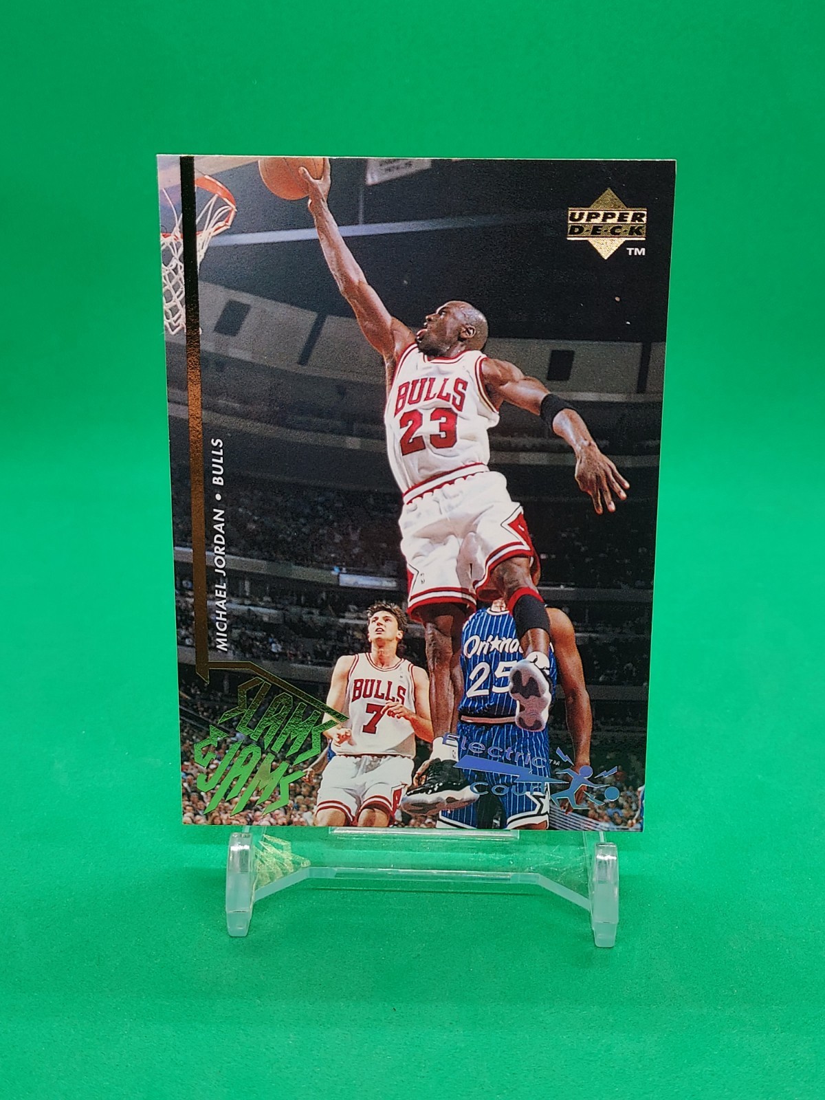1995-96 Upper Deck - Slams & Jams Michael Jordan #352 Electric Court