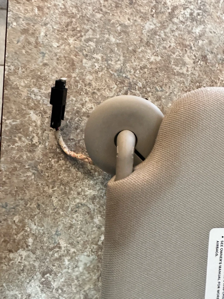 Jeep Grand Cherokee 2014-2022 parasol lado izquierdo del conductor Dodge Durango Foto 4 de 4