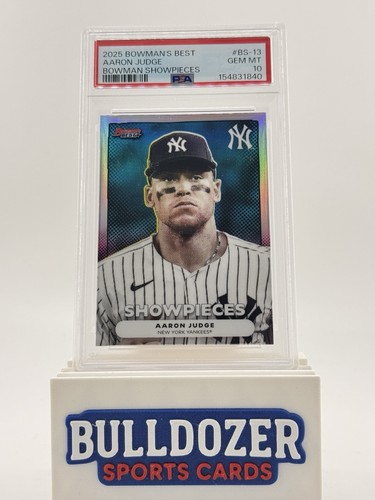 2025 Bowman s Best Aaron Judge Showpieces #BS-13 PSA 10!