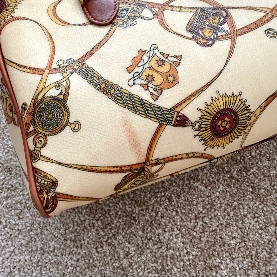 Bolso de mano Mark Cross vintage ecuestre de cuero preppy Foto 4 de 4