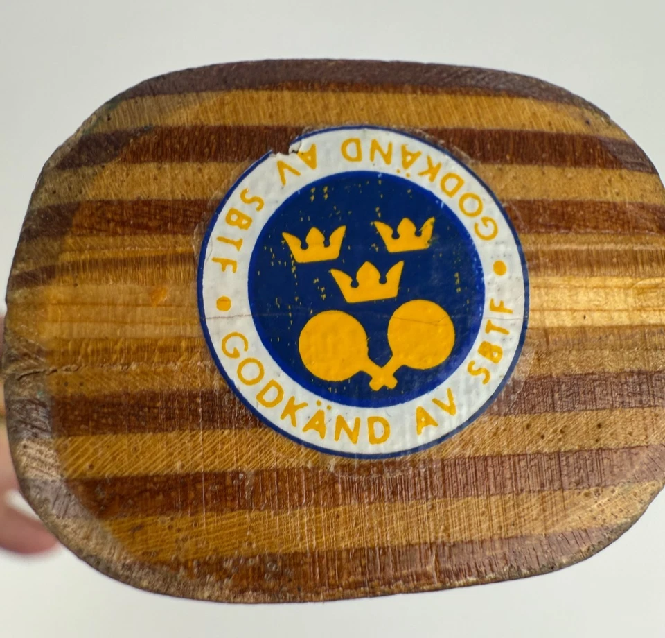 Vintage Stiga Alser Table Tennis Paddle – Stamped A48 – Shipped From U.S. - Image 4 of 4