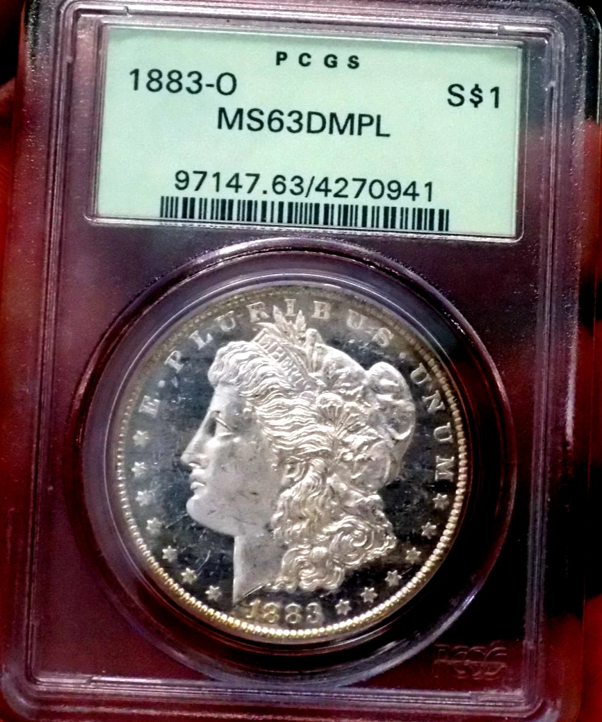 New Orleans Silver 1883 Year Morgan US Dollars (1878-1921) for