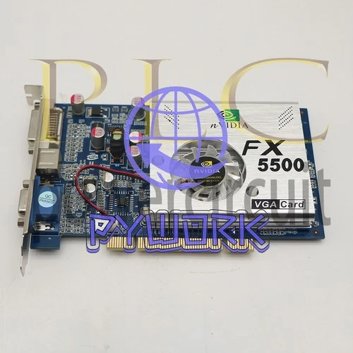 1 NEW FX5500 independent 256M 128-bit DVI dual-screen multi-screen graphics card