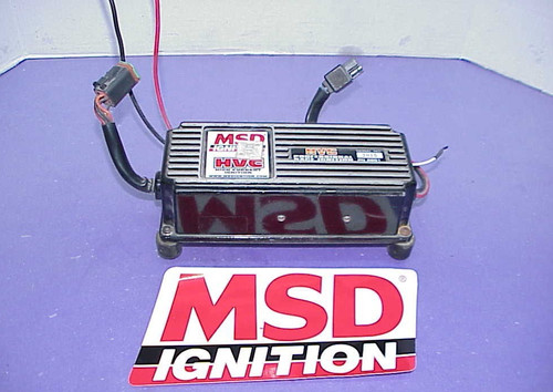 MSD HVC High Current Professional Race Ignition Box #6601 Tested Good Today
