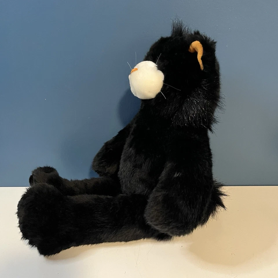 BAB Pumpkin & Boo Kitty Lot Halloween Cat Plush Stuffed Animals Build A Bear - Image 3 of 4