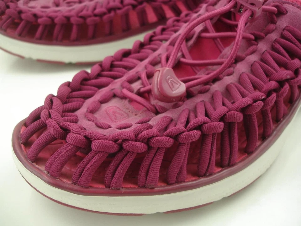 Mujer 8.5 M Keen Uneek Zapatilla Deportiva Sandalias Elastizadas Bungee Rododendro Foto 3 de 4