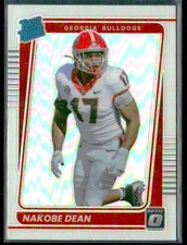 2022 Panini Chronicles Draft Picks #15 Nakobe Dean Donruss Optic Rated Rookie