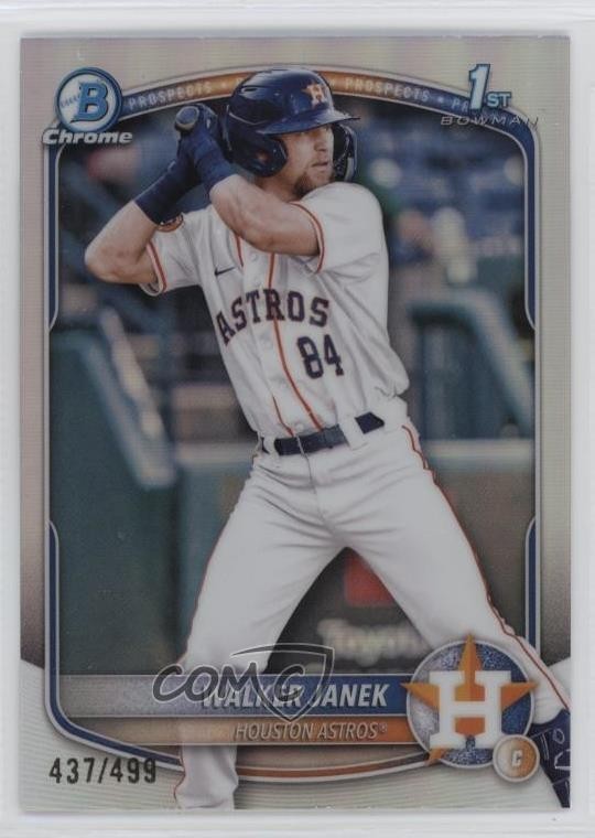 2025 Bowman Chrome Prospects Refractor 437/499 Walker Janek #BCP-15 pe8