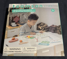Teamson Kids Little Chef Frankfurt Play Kitchen Wooden Cutting Foods - NIB