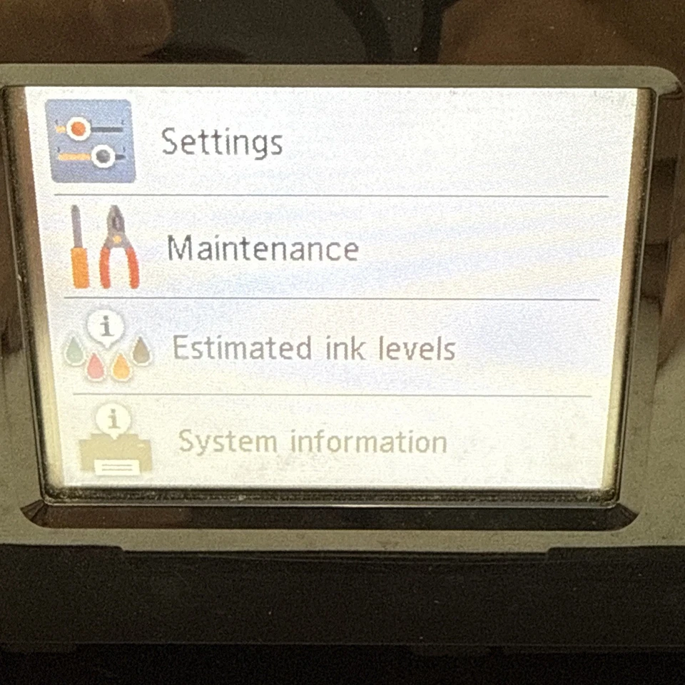 Canon Pixma TS6120 All-in-1 Wireless Inkjet Printer Copy Fax Scan 2510 Pg Tested - Image 4 of 4